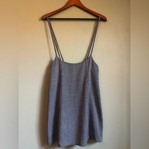 Vintage Houndstooth suspender skirt